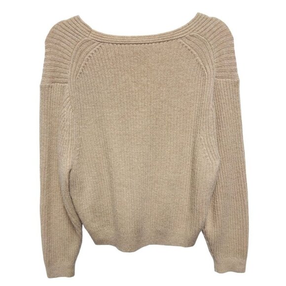 Uniqlo 52% Wool Thick Knit Oversized Slouchy Sweater - Picture 4 of 7